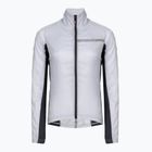 Women's cycling jacket Castelli Squadra Stretch silver gray/dark gray