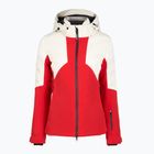 Women's ski jacket Dainese Zives Aerosense-Dry lily white/racing red
