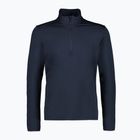 Men's CMP sweatshirt 30L1097 black / blue