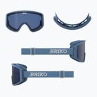 Ski goggles Briko Pulse blue horizon/blue