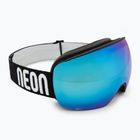 Ski goggles Neon Beam black/white/mirror acciaio
