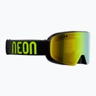 Ski goggles Neon Light black/yellow/mirror gold
