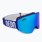 Ski goggles Neon Light blue/royal/mirror blue