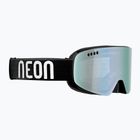 Ski goggles Neon Light black/white/mirror acciaio