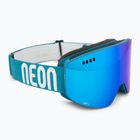 Ski goggles Neon Light petroleum/mirror blue