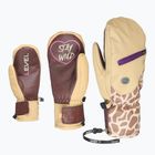 Women's snowboard gloves Level Pulsar Mitt beige