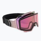 Ski goggles Neon Ice black/light pink/mirror light pink/amber