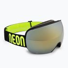 Ski goggles Neon Beam black/yellow/mirror bronze