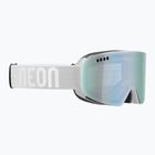 Ski goggles Neon Light white/white/mirror acciaio