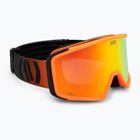 Ski goggles Neon Eclipse orange/mirror red