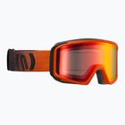 Ski goggles Neon Eclipse orange/mirror red