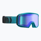 Ski goggles Neon Eclipse petroleum/mirror blue