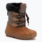 Children's snow boots BOATILUS Nippy 02 Sint. Leather pumpkin