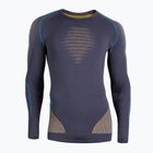 Men's thermal active sweatshirt UYN Evolutyon UW Shirt charcoal/gold/atlantic