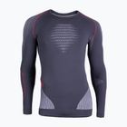 Men's thermal sweatshirt UYN Evolutyon UW Shirt charcoal/white/red