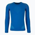 Men's thermal active sweatshirt UYN Evolutyon UW Shirt blue/blue/orange shiny