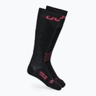Men's ski socks UYN Ski One Comfort Fit black/pink