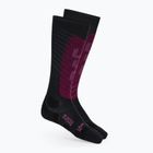 Women's ski socks UYN Ski One Biotech black/purple