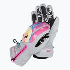 Level Lucky grey children's ski glove