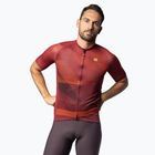 Men's cycling jersey Alé Connect bordeaux