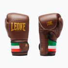Boxing gloves LEONE 1947 Italy '47 black/white/brown