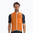Men's Sportful Hot Pack Easylight cycling waistcoat orange 1102027.850