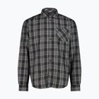Men's shirt CMP 30T9927 antracite/vaniglia/grey