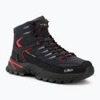 Men's trekking boots CMP Rigel 2.0 Mid Waterproof titanio/ferrari