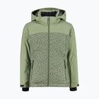 Children's ski jacket CMP 39W2085 green tea/salvia