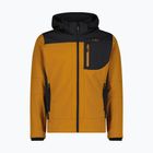 Men's softshell jacket CMP 3A01787N Zip Hood caramel/antracite