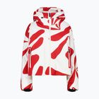 Women's ski jacket CMP Fix Hood red/b.co gesso