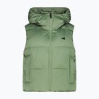 Women's gilet CMP Fix Hood green tea