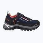 Women's trekking boots CMP Rigel 2.0 Low Waterproof b.blue/ghiaccio/marigold