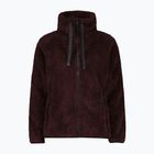 Women's fleece sweatshirt CMP 36P2506 black berry/lighter