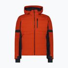 Men's ski jacket CMP 36W0877 Zip Hood brick
