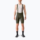 Men's Castelli Espresso deep green cycling shorts