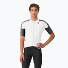 Men's Castelli Entrata 6 ivory/smoky gray/light black cycling jersey