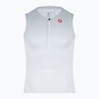Men's Castelli Free Speed 3 white/silver gray cycle jersey