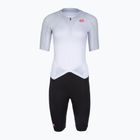 Women's cycling suit Castelli Free Sanremo 3 SS W white/black