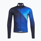 Men's cycling longsleeve Castelli Amplify Thermal belgian blue/azzurro italia/pool blue