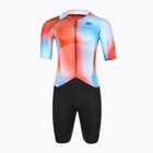 Men's cycling suit Castelli Free Sanremo 3 paprika/winter sky/black