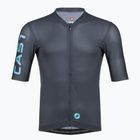 Men's cycling jersey Castelli Entrata Apex twilight blue/neon cobalt