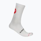Men's socks Castelli Entrata 18 white