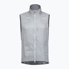 Men's cycling vest Castelli Aria Shell 2 silver gray/dark gray