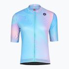 Women's cycling jersey Castelli Cosmic Vortex multicolor pink green