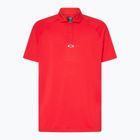 Men's Oakley Iconic Oakley Ss Polo Shirt red line