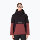 Oakley women's snowboard jacket WMNS TNP TBT Isulated Anorak blakout/grenache