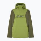 Men's Oakley TNP TBT Insulated Anorak snowboard jacket new dark brush/fern