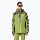 Oakley women's ski jacket Tc Juno Reduct Shell Jacket 2.0 duality swirl dbl green