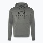 Men's Oakley Bark Fleece Hoodie new athletic grey
